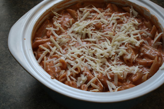 Pasta Bake with Marinara and Alfredo! | Casa de Lindquist - Food